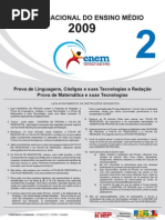 Enem 2009 parte II