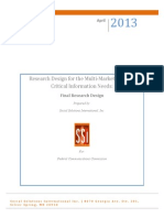 FCC Final Research Design 6 Markets