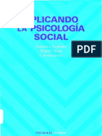 Aplicando La Psicologia Social