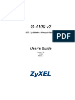 Zixel G-4100 v2 UG V1.00
