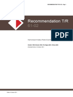 Recommendation T/R: Harmonised Amateur Radio Examination Certificate
