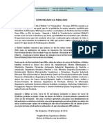 Estácio: Comunicado Ao Mercado - Transferência Assistida