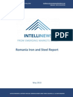 Intellinews - Romania Steel and Iron Report Mai 2013