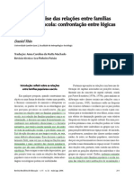 Análise das relações entre famílias populares e escola