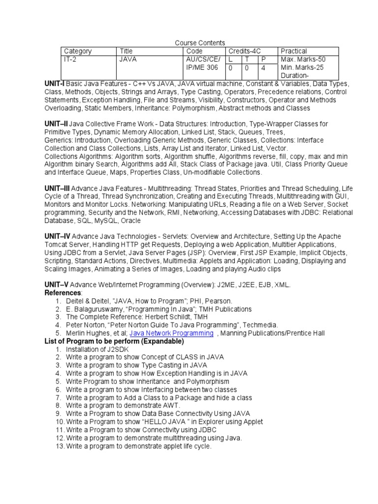 Unit-I: Java Network Programming | PDF | Java Server Pages | Java ...