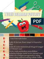 Teori Belajar Pavlov