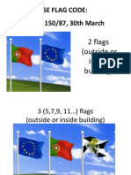 Portuguese Flag Code