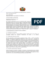 Sentencia Constitucional Plurinacional 1394