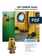 GPT-3000LW Series: Long Range Reflectorless Total Stations