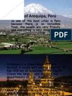 City of Arequipa, Perú