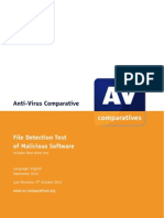 Anti-Virus Comparative: File Detection Test of Malicious Software