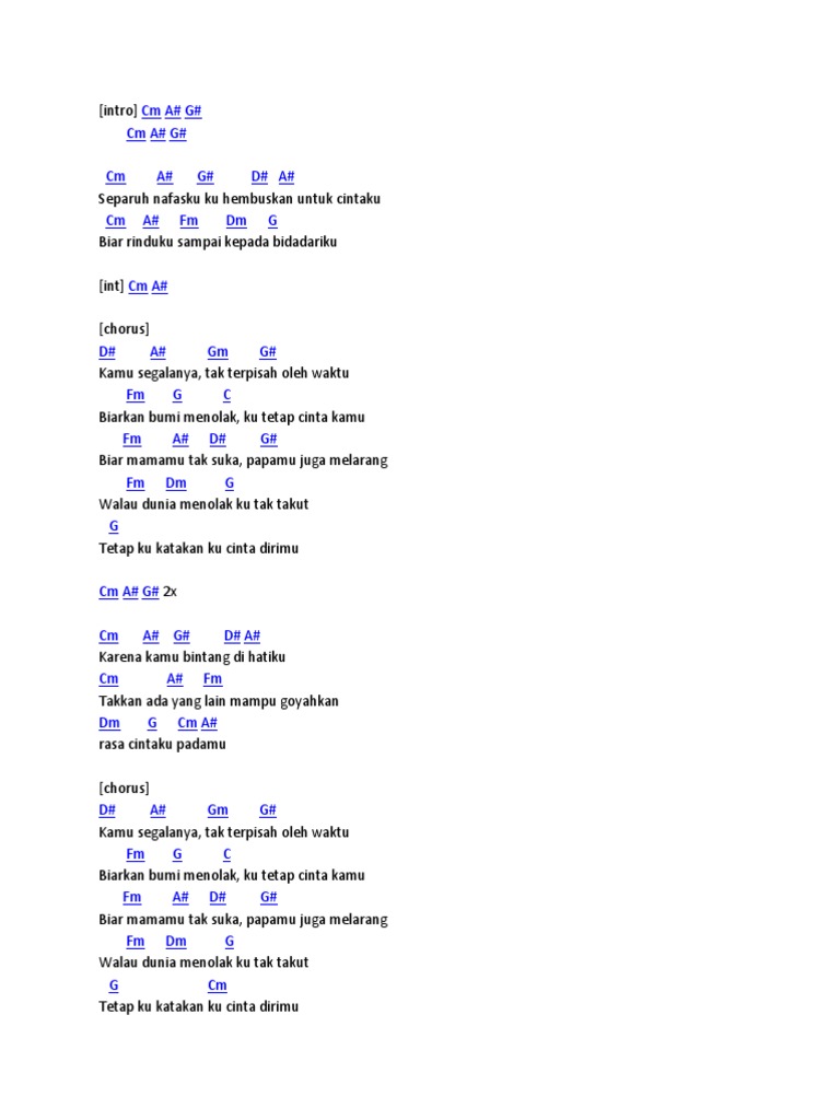 Chord Mama Papa Larang Pdf