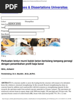 Download Perkuatan Lentur Murni Balok Beton Bertulang Tampang Persegi Dengan Penambah by Bang Bin SN209169266 doc pdf
