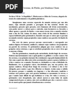 Platão - O mito da caverna