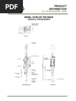 Product Information: Model 1050E-500 Top Drive