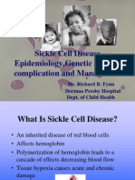 Sickle Cell Disease, Epidemiology, Genetic History, Complication and Management