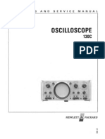 Oscilloscope: Hewlett Packard