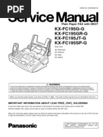 Plain Paper FAX With DECT KX-FC195 Panasonic SM