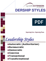 Leadership Styles