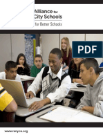 The Research Alliance for NYC Schools Brochure