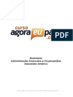 AEP - Modulares - Administracao Financeira e Orcamentaria - Alexandre Americo