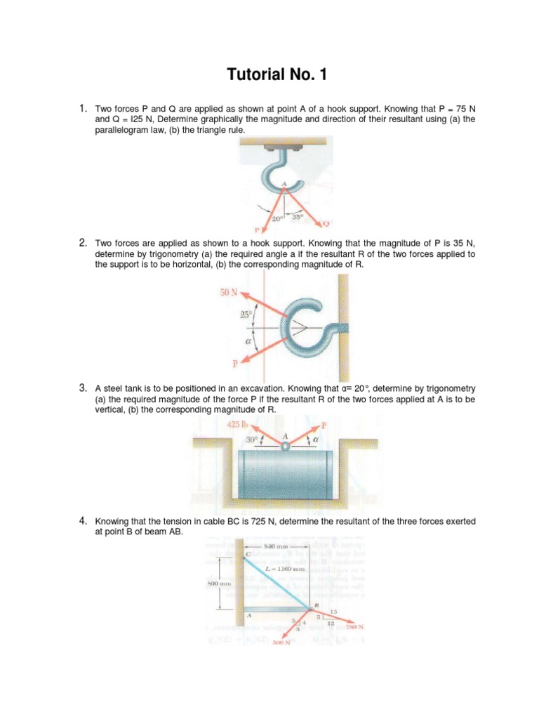 Mechanics Questions and Solutions | PDF