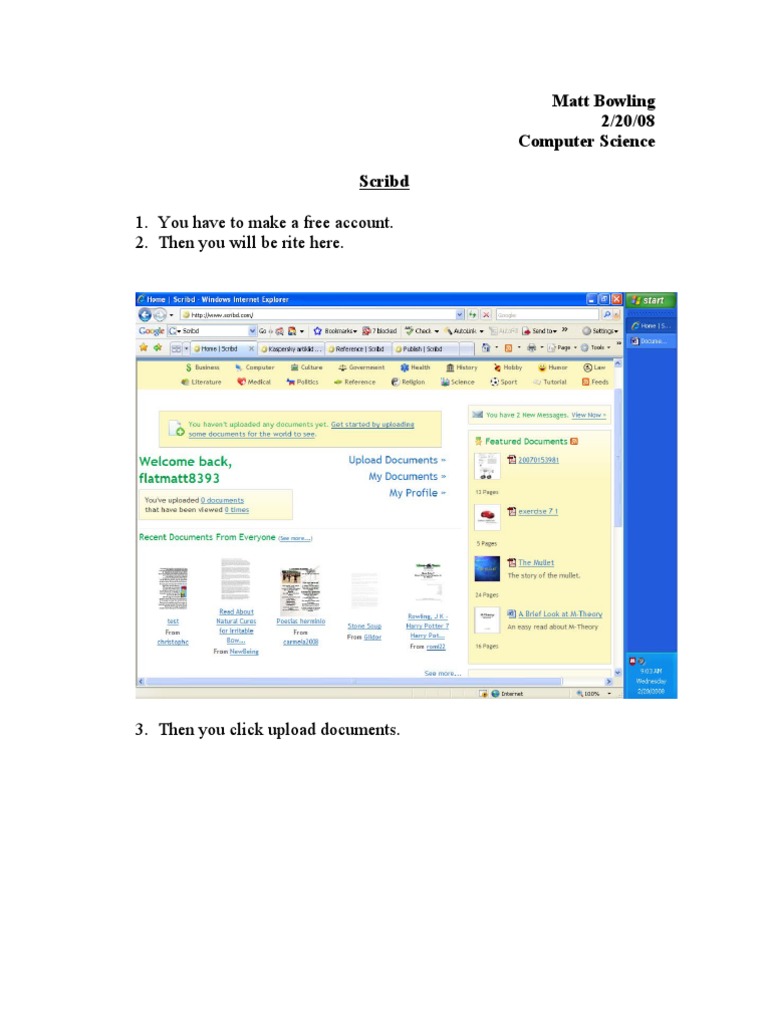 How to Use Scribd for Document Sharing | PDF