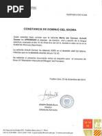 CARTA DE RENUNCIA