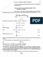 Shearing Force and Bending Moment Diagrams Relationship