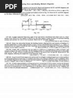 Shearing Force and Bending Moment Diagrams: M Beam