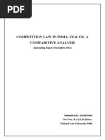 Competition Law in India US UK_A Comparative Analysis