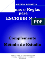 Normas para Escribir Mejor PDF