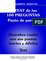 Test de Las 100 Preguntas PDF