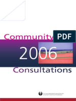 PEICA 2006 Public Consultation Report