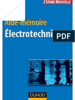 Aide Mémoire Electrotechnique