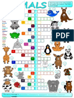 Animals Crossword