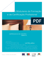 Referencial de formação de empregado de andares