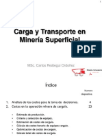 Carga y Transporte en Minería Superficial