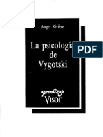 Rivière, Angel - La Psicología de Vygotski (1984)