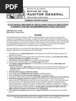 Download Illinois Auditor Generals Report STATE MONEYS PROVIDED TO THEILLINOIS VIOLENCE PREVENTION AUTHORITYFOR THE NEIGHBORHOOD RECOVERY INITIATIVE by Reboot Illinois SN209254339 doc pdf