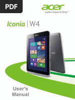 Download Acer Iconia w4 Manual by Zazili Md Nawi SN209258067 doc pdf