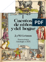 HERMANOS GRIMM - CUENTOS DE NIÑOS Y DEL HOGAR, Tomo I