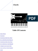 Guitar and Piano Chords Mobile Sample
