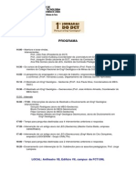Programa 1as Jornadas DCT PDF
