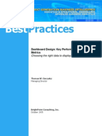 Dashboard Design - Key Performance Indicators and Metrics
