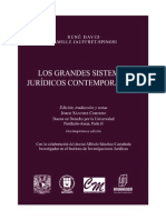 Los Grandes Sistemas Juridicos Contemporaneos - Rene David