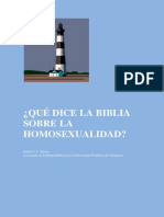 Qué dice realmente la Biblia sobre la homosexualidad