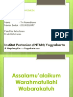 Tugas Ilmu Pertanian Umum Iklim Indonesia