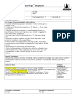 maths workplan - shapes