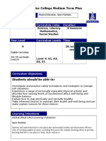 medium term planning sport nutrition term 1